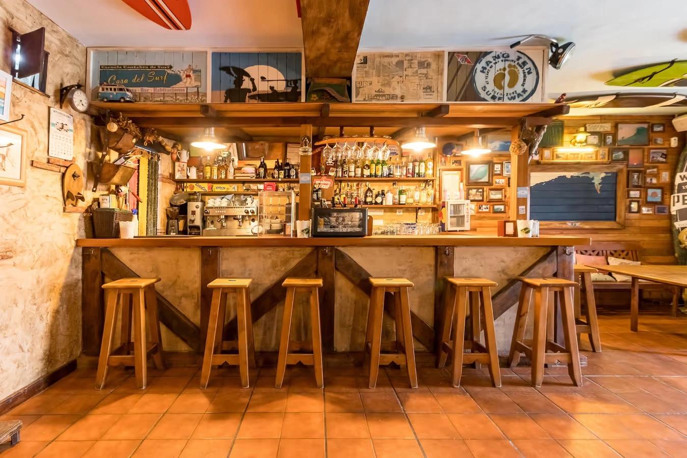 Bar Cafetería — interior