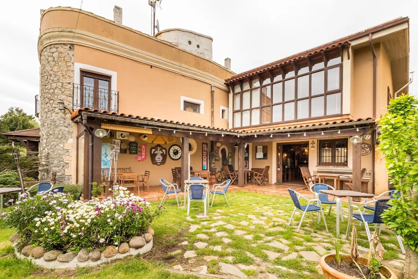 Jardín exterior